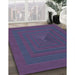 Machine Washable Transitional Purple Rug in a Family Room, wshpat1160blu