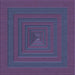 Round Patterned Purple Rug, pat1160blu