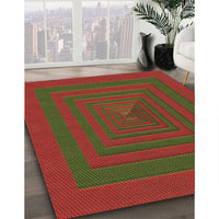 Patterned Oak Brown Rug, pat1160brn