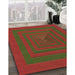 Patterned Oak Brown Rug in Family Room, pat1160brn