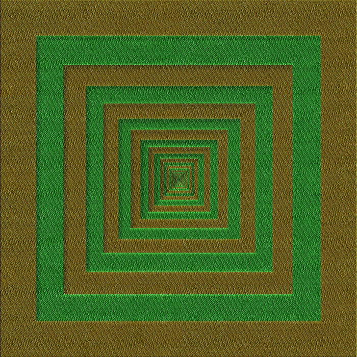 Round Patterned Dark Lime Green Rug, pat1160grn