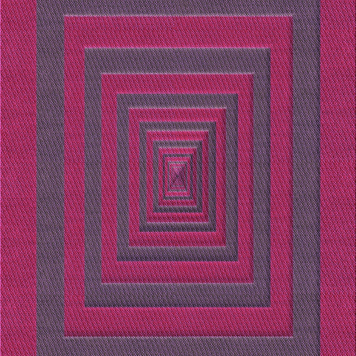 Machine Washable Transitional Raspberry Red Rug, wshpat1160pur