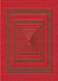 Patterned Red Rug, pat1160rd
