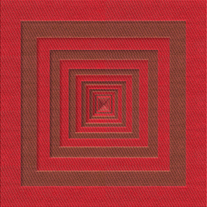 Round Machine Washable Transitional Red Rug, wshpat1160rd