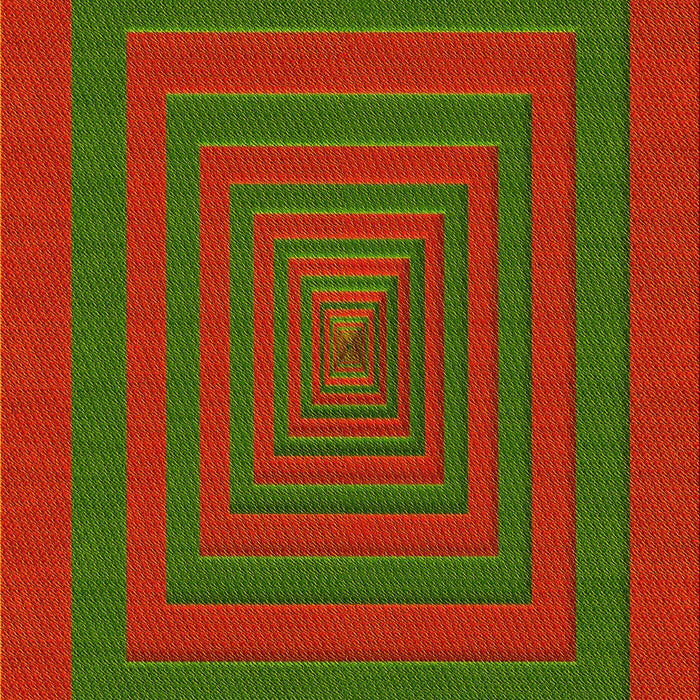 Machine Washable Transitional Red Rug, wshpat1160yw