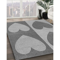 Patterned Cloud Gray Rug, pat1161gry