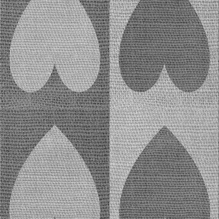 Machine Washable Transitional Cloud Gray Rug, wshpat1161gry