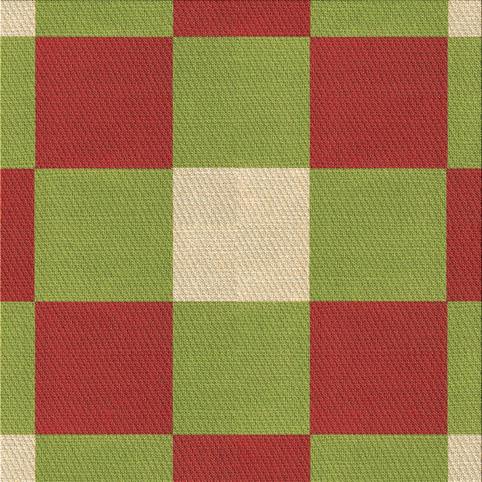 Round Machine Washable Transitional Green Rug, wshpat1162brn