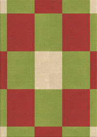 Machine Washable Transitional Green Rug, wshpat1162brn