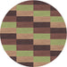 Square Machine Washable Transitional Sepia Brown Rug in a Living Room, wshpat1163brn