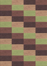 Machine Washable Transitional Sepia Brown Rug, wshpat1163brn