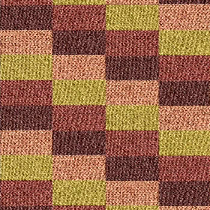 Patterned Orange Rug, pat1163org