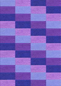 Machine Washable Transitional Amethyst Purple Rug, wshpat1163pur