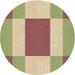 Square Machine Washable Transitional Chestnut Red Rug in a Living Room, wshpat1164brn