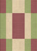 Patterned Chestnut Red Rug, pat1164brn