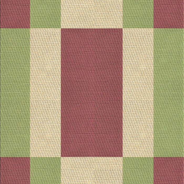 Patterned Chestnut Red Rug, pat1164brn