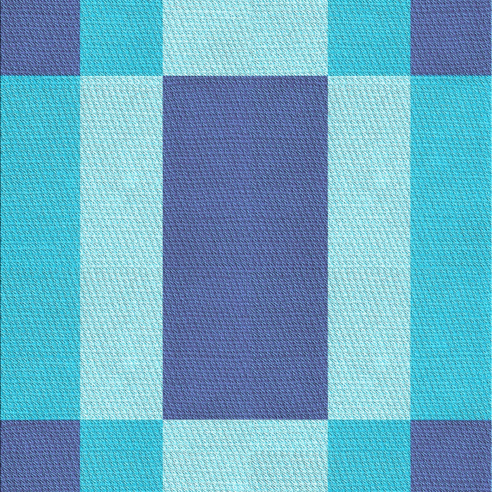 Machine Washable Transitional Blue Rug, wshpat1164lblu