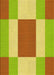 Patterned Green Rug, pat1164yw