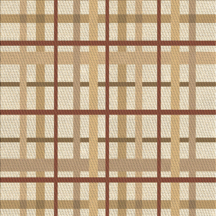 Patterned Khaki Gold Rug, pat1165brn