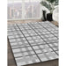 Machine Washable Transitional Gray Rug in a Family Room, wshpat1165gry