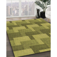 Patterned Oak Brown Rug, pat1166brn