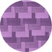 Square Machine Washable Transitional Violet Purple Rug in a Living Room, wshpat1166pur