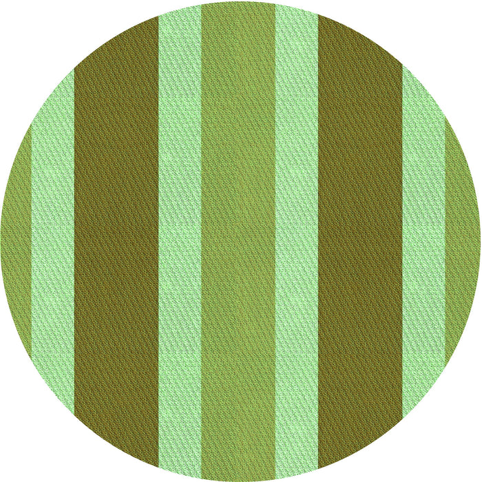 Square Patterned Olive Green Rug, pat1168grn