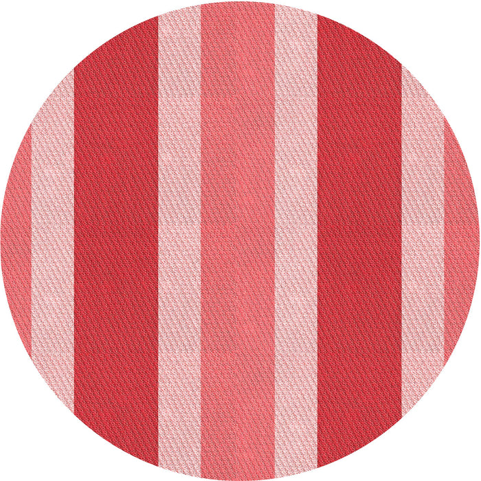 Square Machine Washable Transitional Light Coral Pink Rug in a Living Room, wshpat1168rd