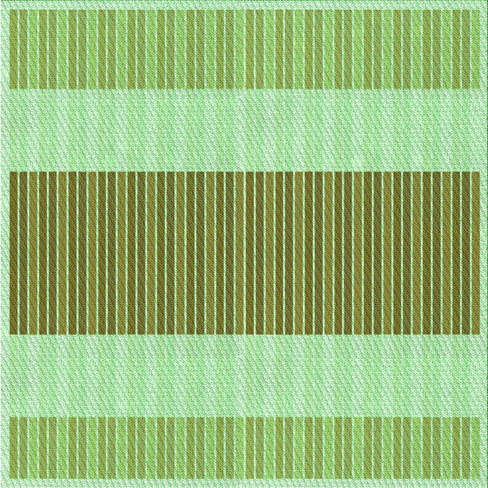 Round Patterned Light Green Rug, pat1169grn