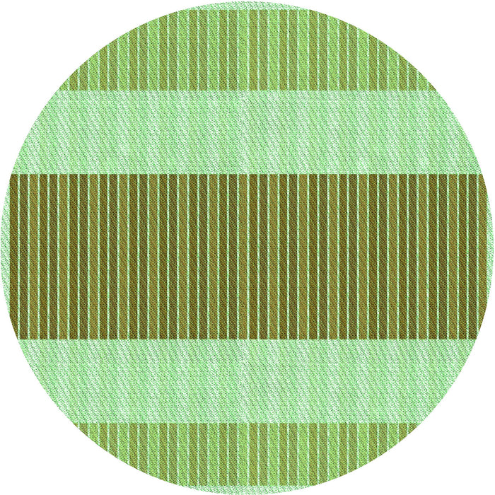 Square Patterned Light Green Rug, pat1169grn