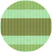 Square Patterned Light Green Rug, pat1169grn