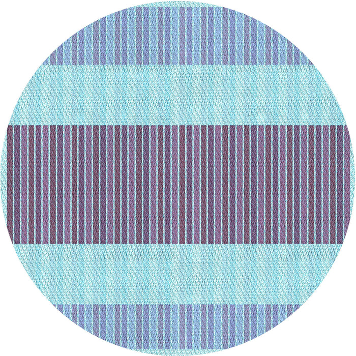 Square Machine Washable Transitional Periwinkle Purple Rug in a Living Room, wshpat1169lblu