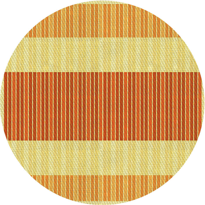 Square Patterned Orange Red Orange Rug, pat1169yw
