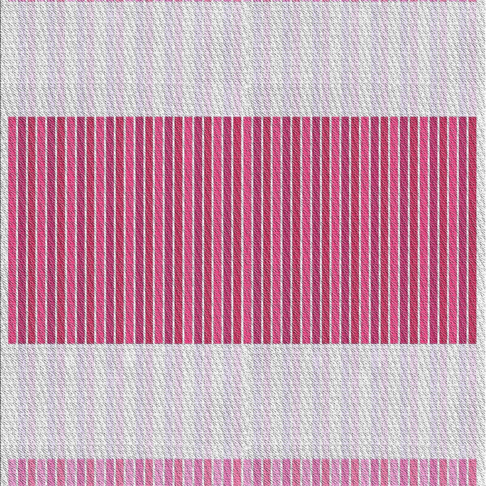 Patterned Pink Novelty Rug, pat1169