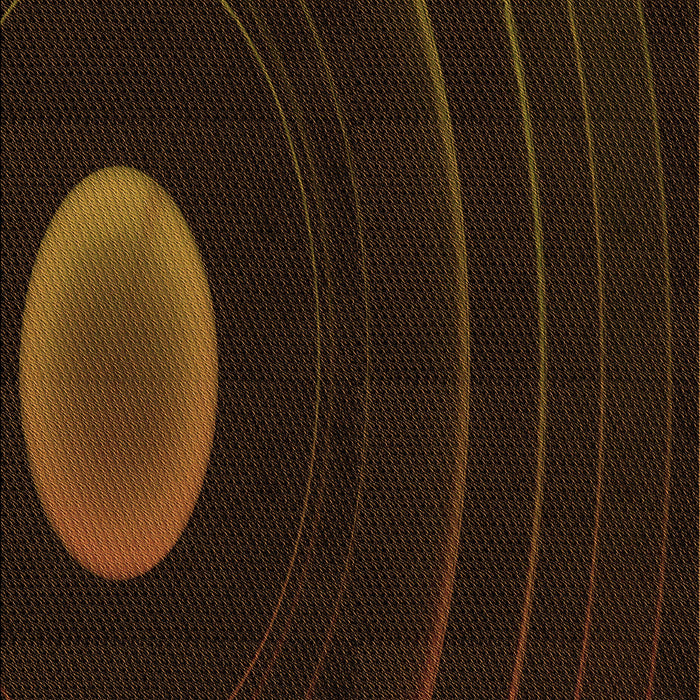 Patterned Dark Bronze Brown Rug, pat117org