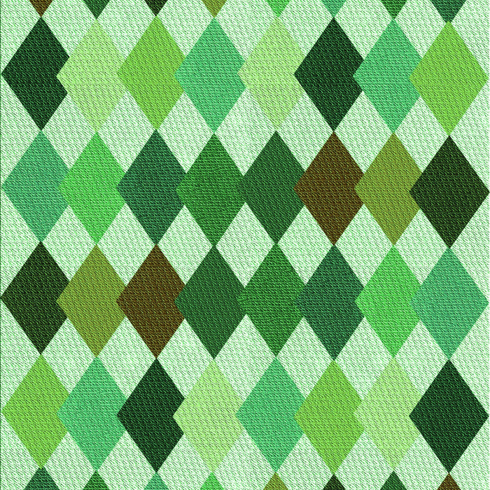 Patterned Forest Green Rug, pat1170grn