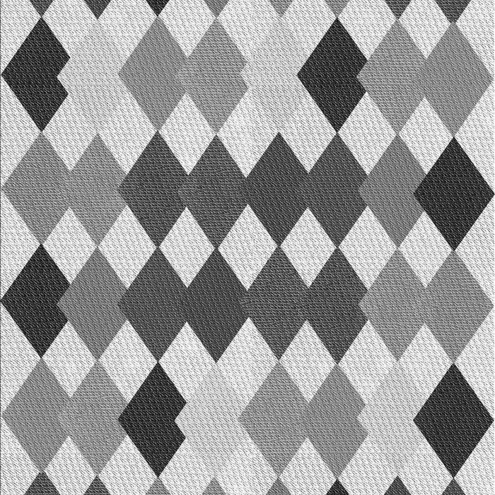 Machine Washable Transitional Platinum Silver Gray Rug, wshpat1170gry