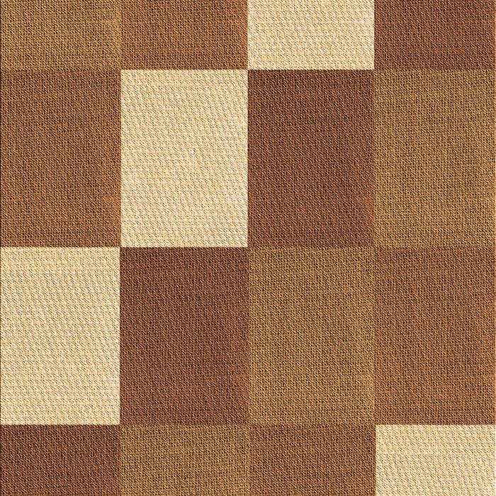 Machine Washable Transitional Saddle Brown Rug, wshpat1171org