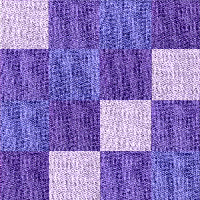 Round Patterned Purple Mimosa Purple Rug, pat1171pur