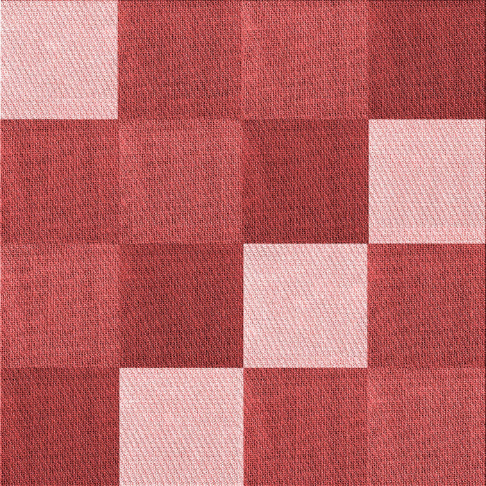 Round Patterned Red Rug, pat1171rd