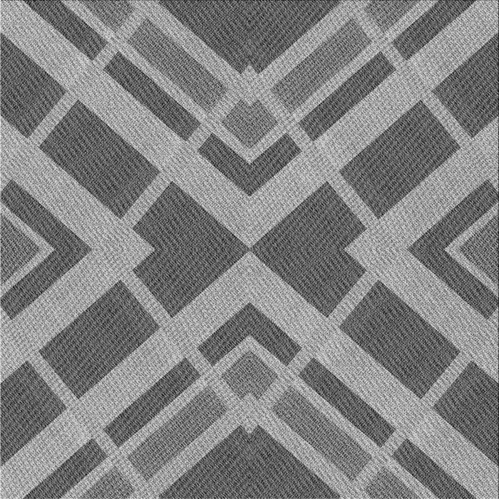 Round Patterned Gray Rug, pat1172gry