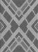 Machine Washable Transitional Grey Gray Rug, wshpat1172gry