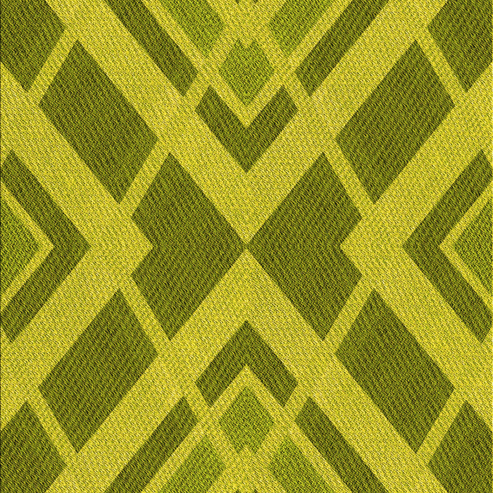 Patterned Olive Green Rug, pat1172yw