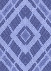 Machine Washable Transitional Denim Blue Rug, wshpat1173blu