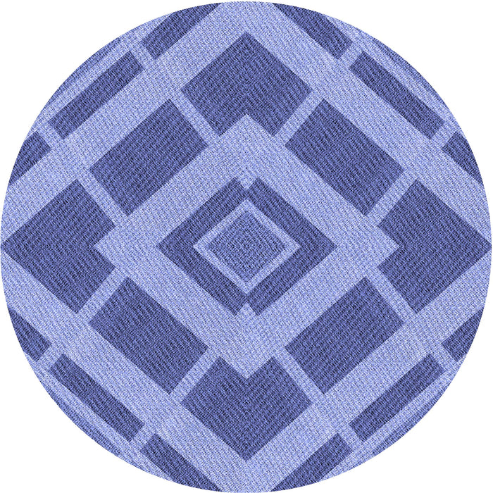 Square Machine Washable Transitional Denim Blue Rug in a Living Room, wshpat1173blu