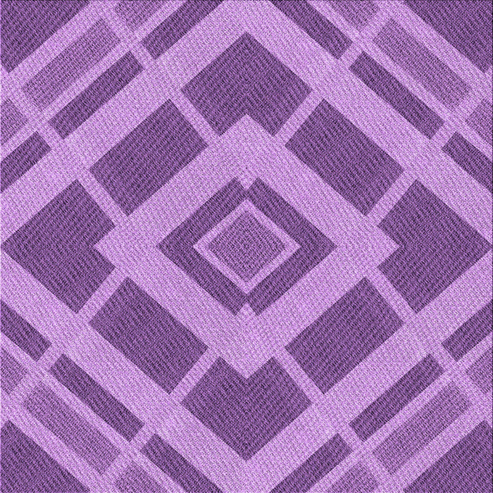 Round Patterned Violet Purple Rug, pat1173pur