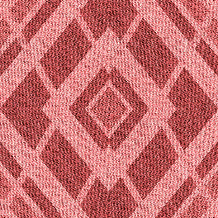 Machine Washable Transitional Red Rug, wshpat1173rd