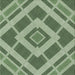 Sideview of Machine Washable Transitional Medium Forest Green Rug, wshpat1173