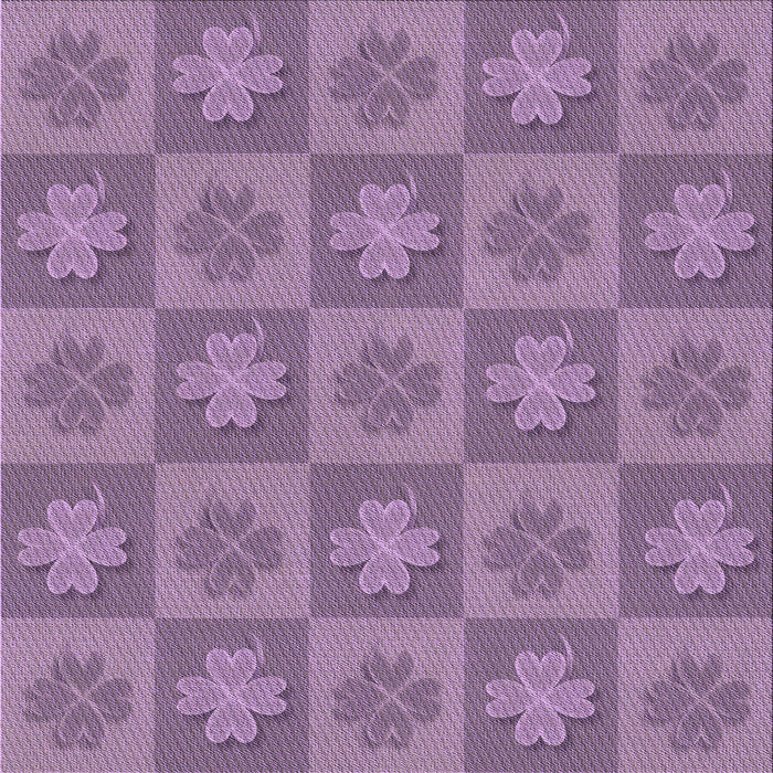 Round Machine Washable Transitional Orchid Purple Rug, wshpat1174pur