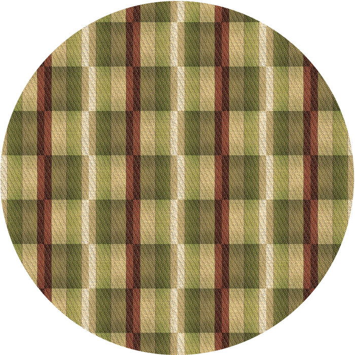 Square Patterned Dark Bronze Brown Rug, pat1175brn